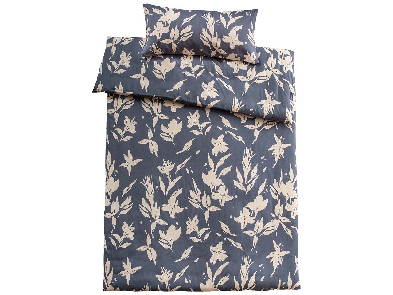 Cotonea Satin-Bettwäsche "Ornament" aus Bio-Baumwolle 40 x 80/155 x 220 cm