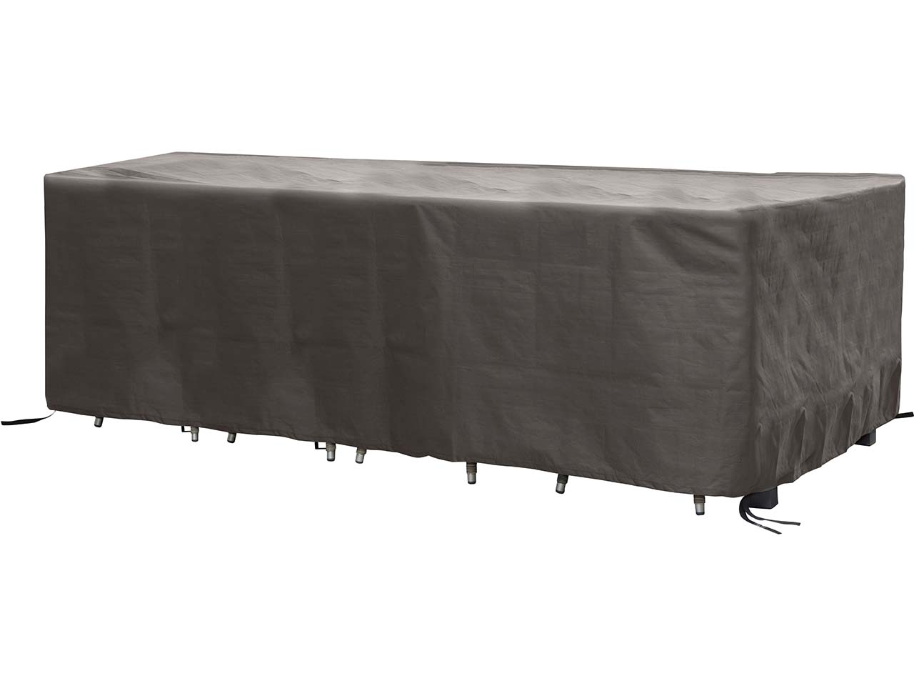 Schutzhülle für Gartenmöbel "groß" rechteckig, 310 x 180 x 95 cm, Polypropylen, hellgrau