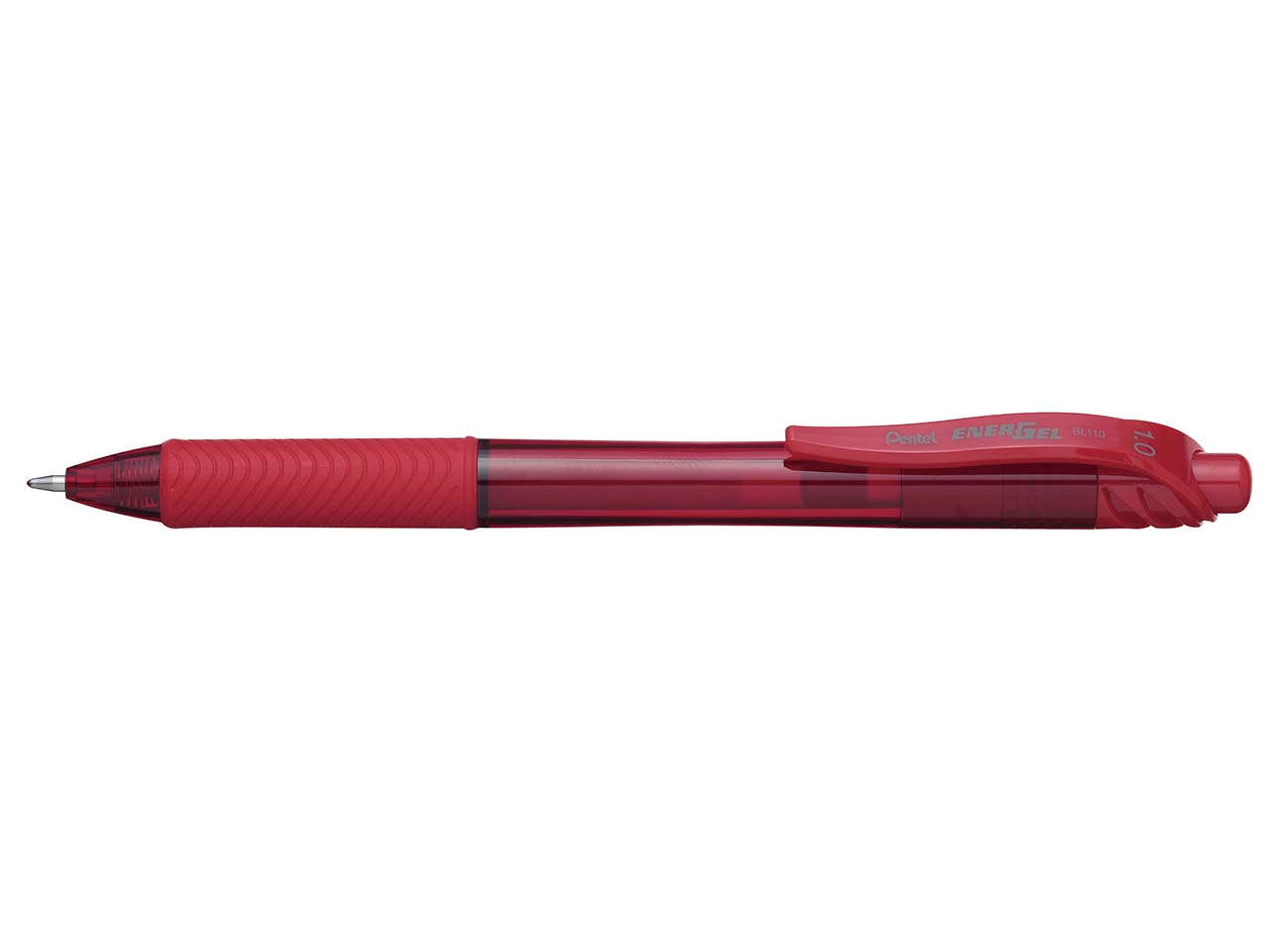 Pentel 'Recycology' Gelwriter rot 'EnergelBL110'0,5/1,0mm mit Druckmechanik