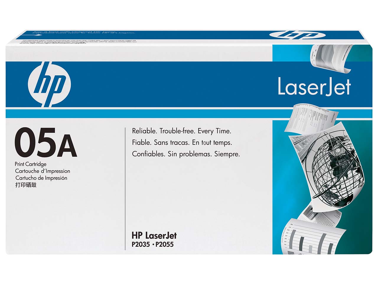 hp Druckkassette CE505A schwarz