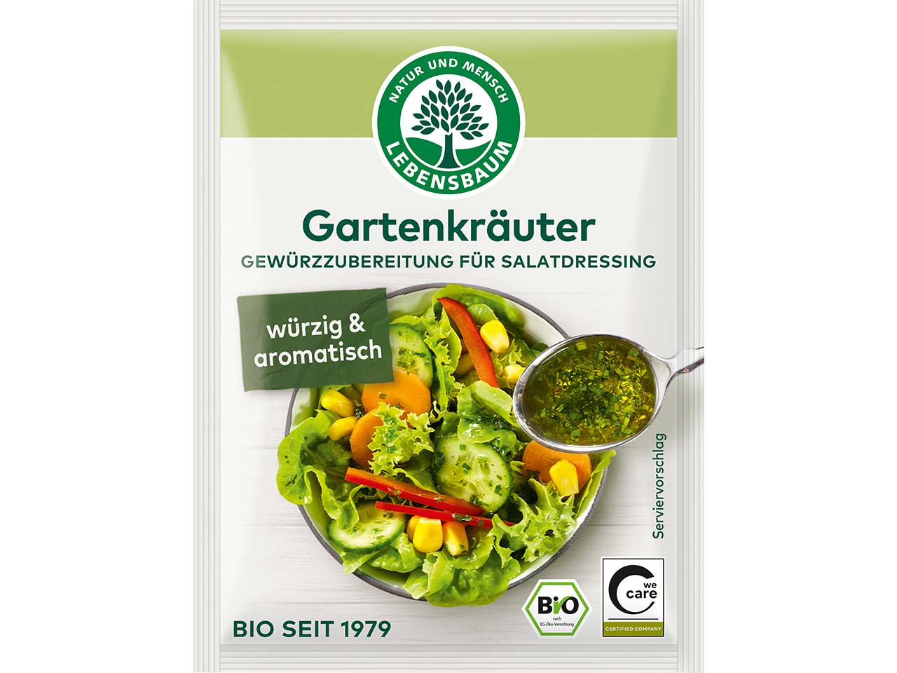 LEBENSBAUM Bio-Salatdressing "Garten-Kräuter" 3 x 5 g