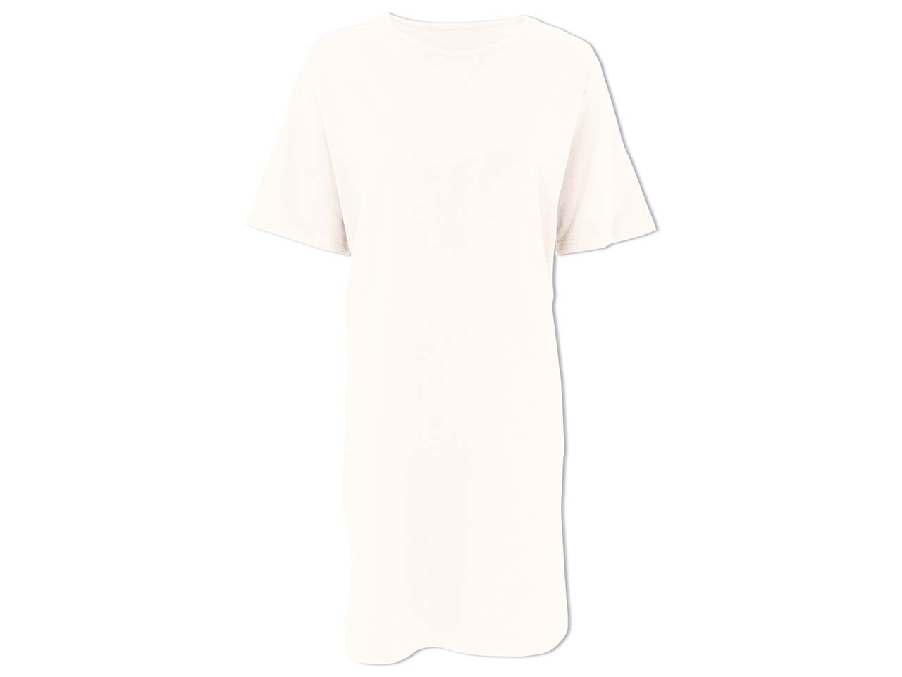 Living Crafts Bio-Damen-Nachthemd "Berit" mit Rundhalsausschnitt, natur, Gr. S