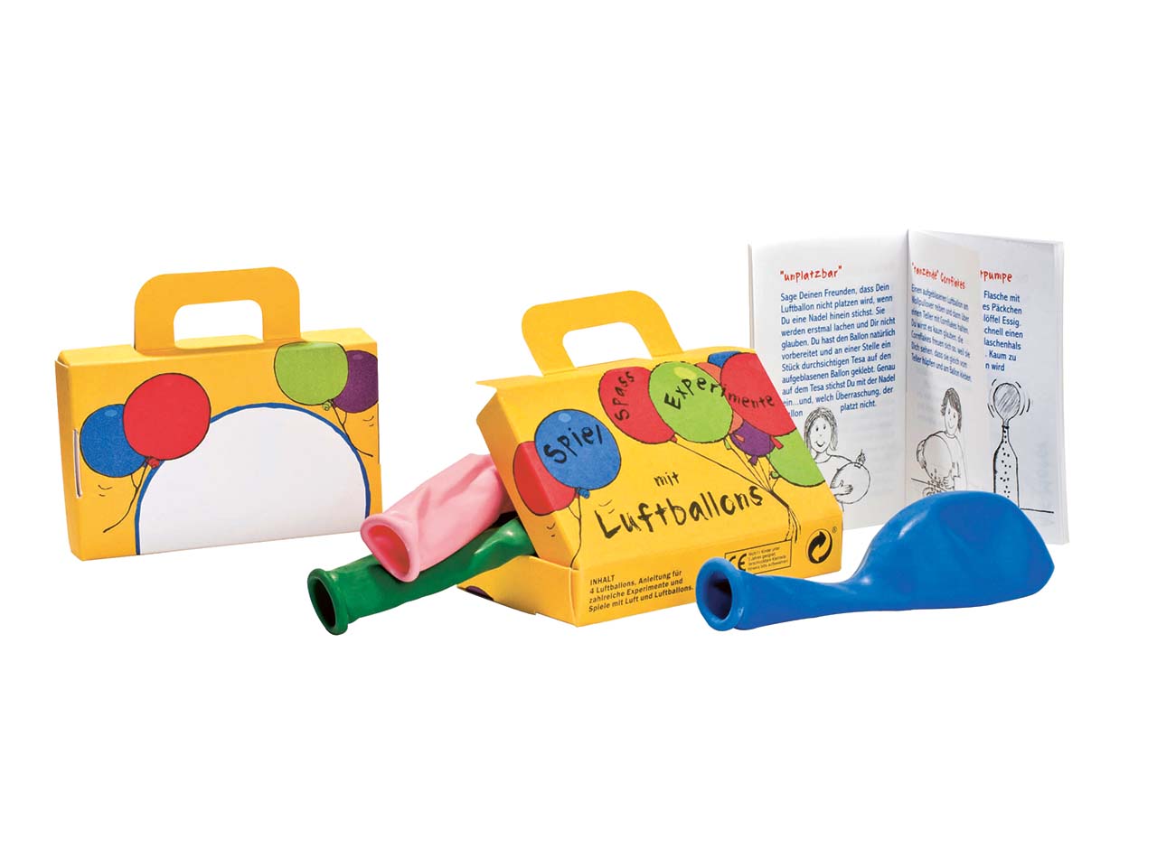 Proclama Minikoffer "Experimente mit Luftballons"