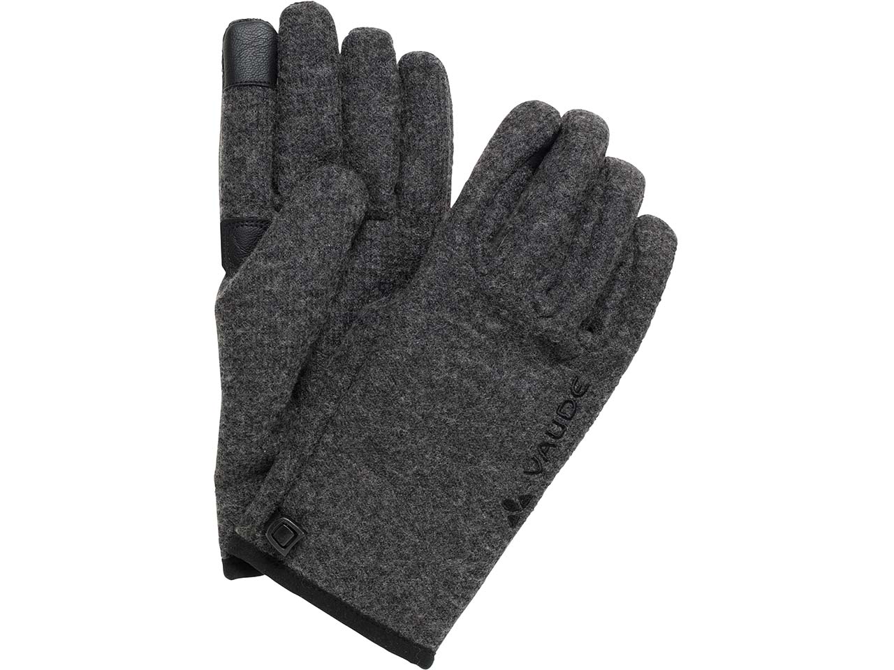 VAUDE Handschuhe 'Rhonen V' Touchscreen-kompatibel, phantom black, Gr. 9