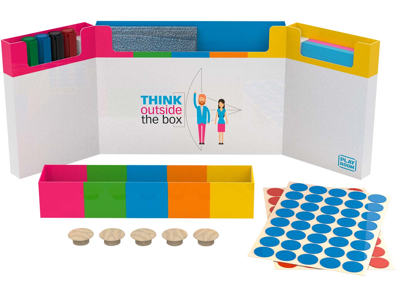 Playroom Zubehör Workshop-Set "GECKO" für Whiteboards