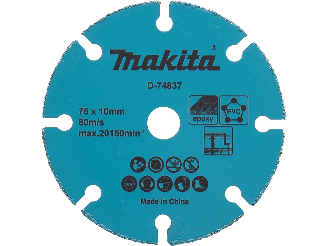 Makita Trennscheibe "D-74837" 76x10mm