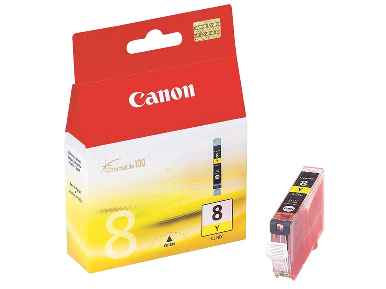 Canon Tintenpatrone CLI-8Y gelb