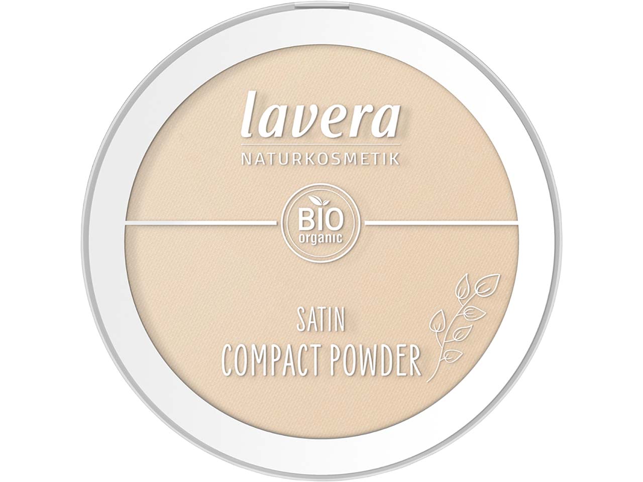 lavera Bio-Compact-Puder "SATIN", medium 02, 9,5 g