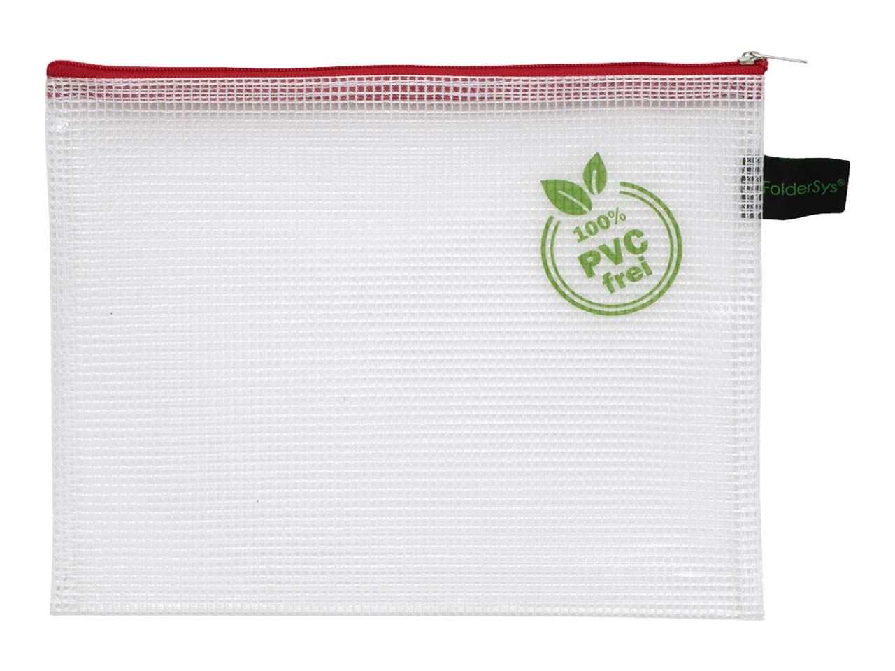 FolderSys Reißverschlussbeutel "Phat-Bag" DIN B6, rot