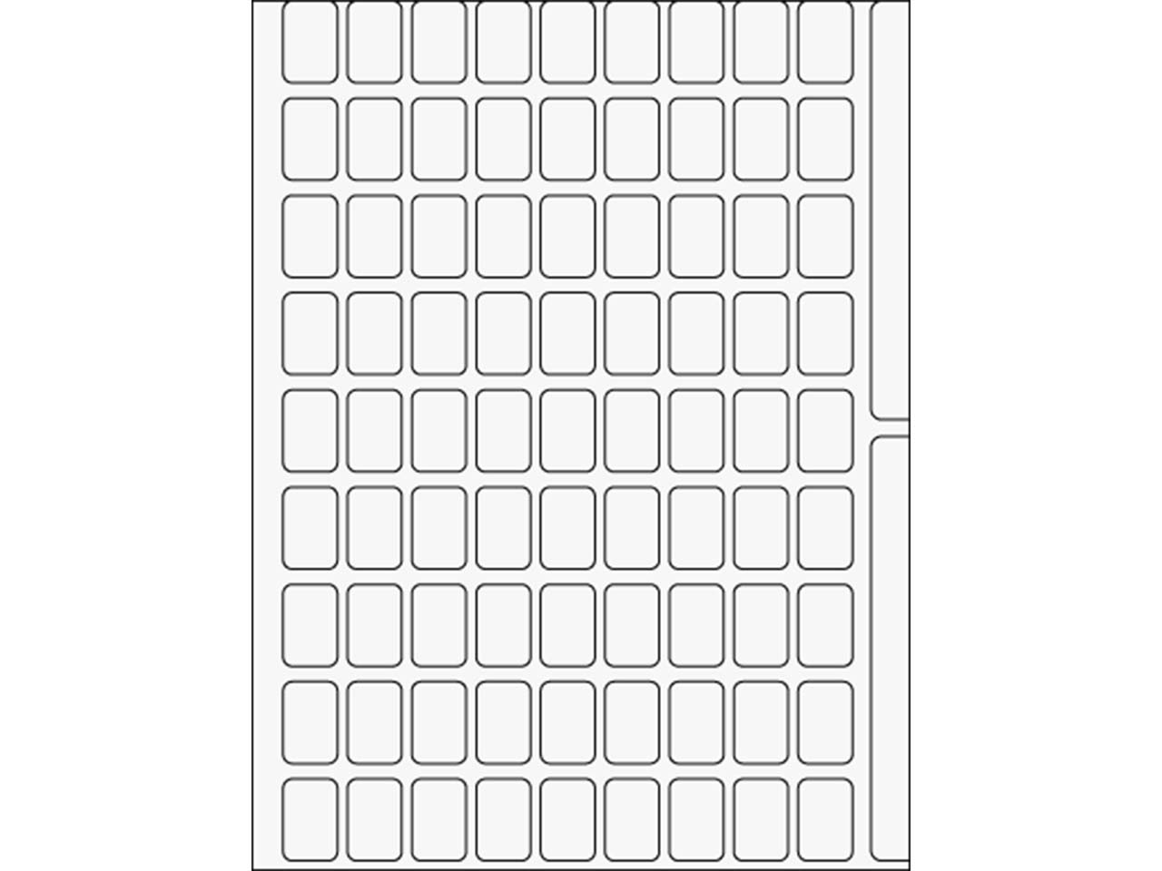 1.620 Etiketten 10 x 16 mm