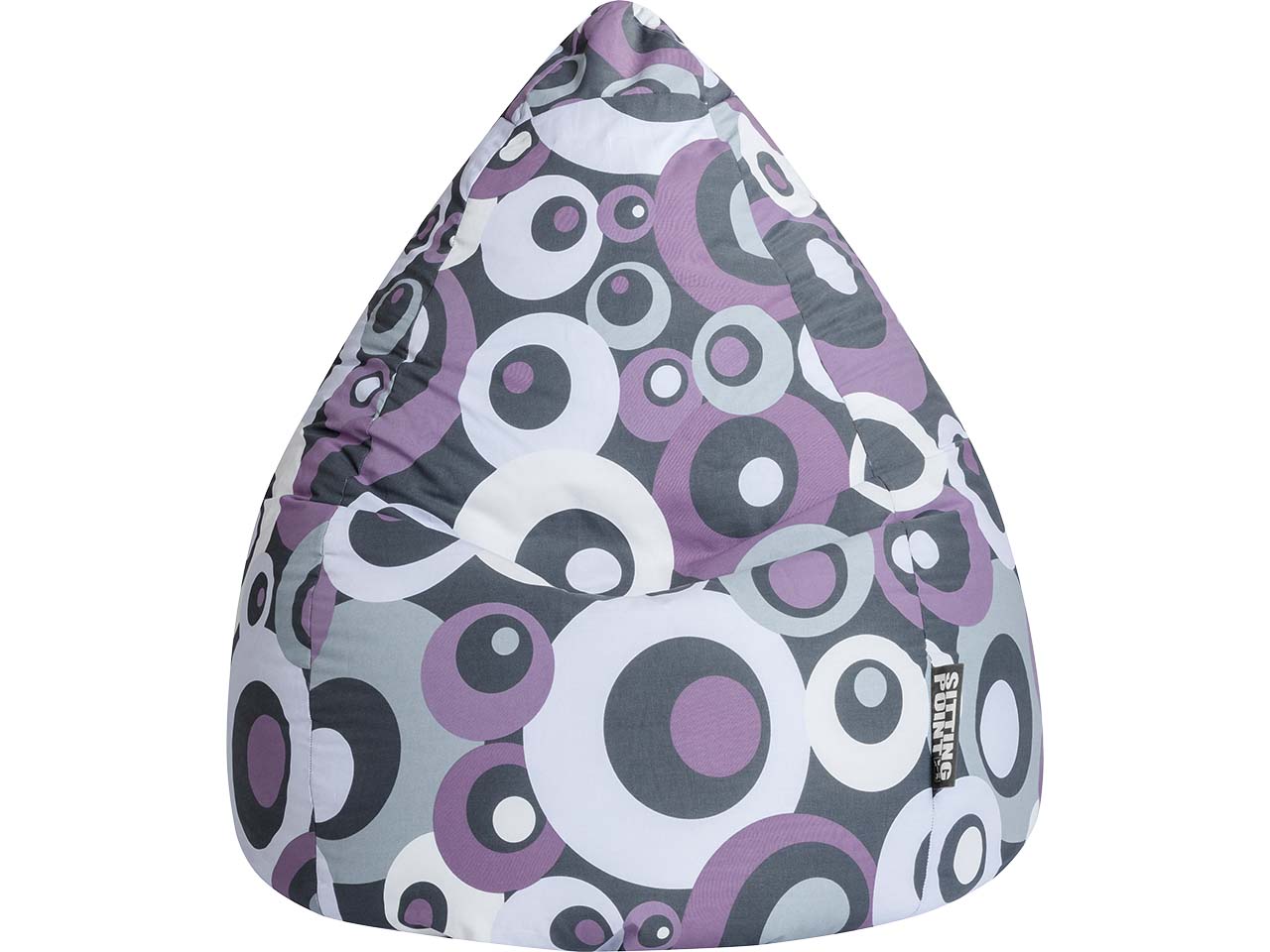 Sitzsack "Malibu XL", 70 x 110 cm, lila