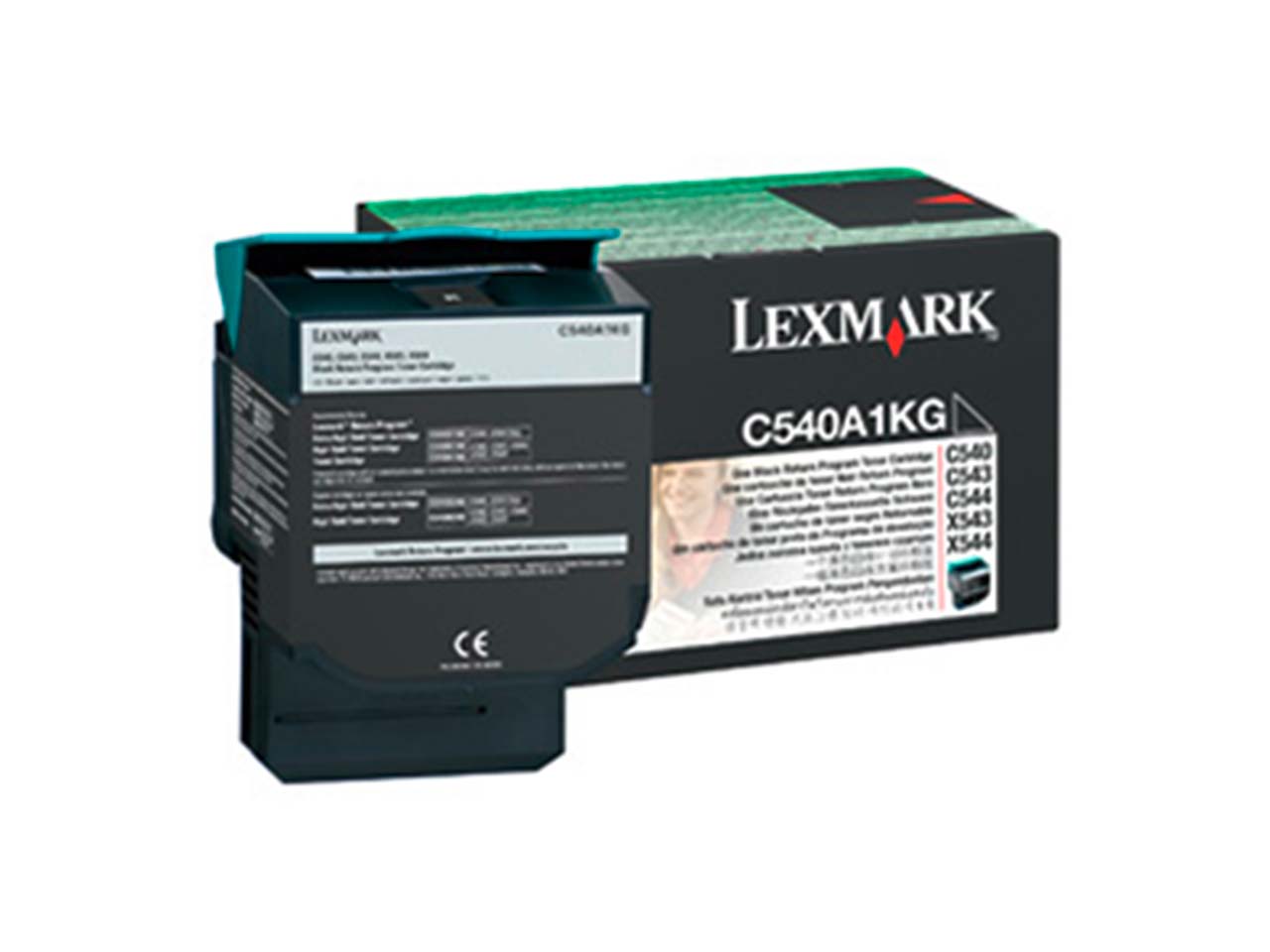 Lexmark Druckkassette C540A1KG schwarz