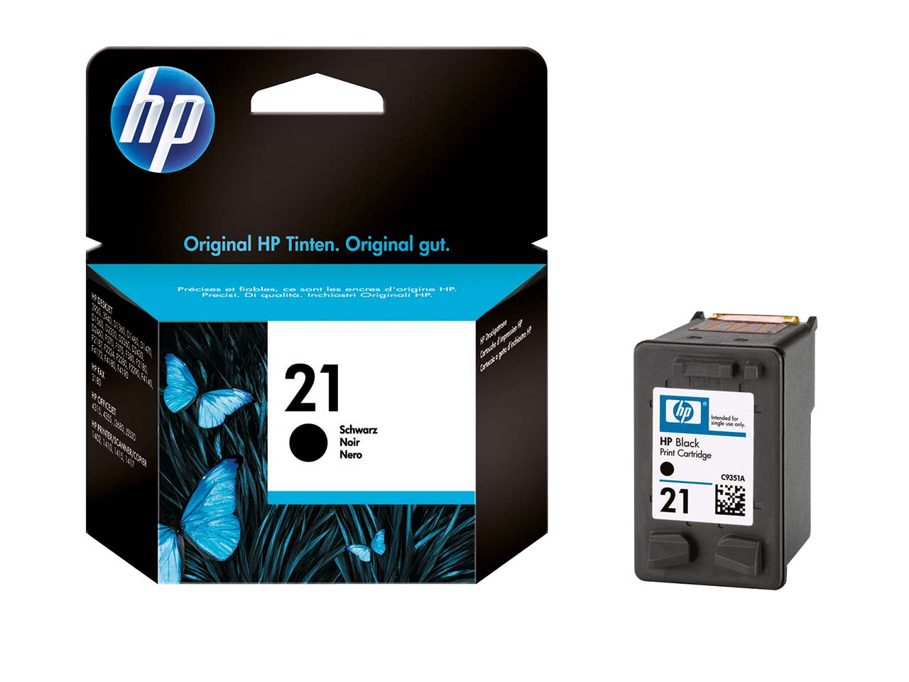 hp Druckkopf C9351AE, Nr. 21 schwarz