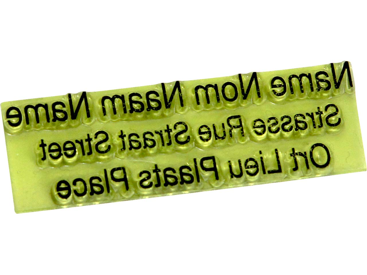 Colop Ersatztextplatte P30 5-zeilig ohne Logo