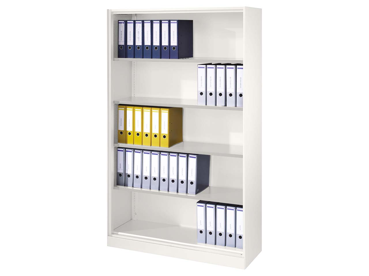 Regal "Pureness", Höhe 198 cm  (BxT) 120 x 43,5 , weiß