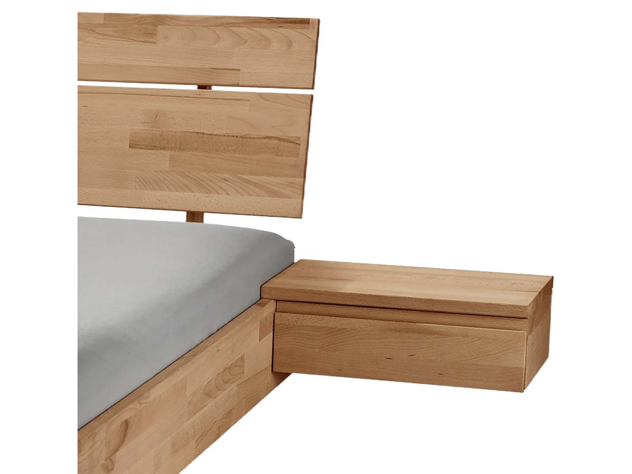 Nachttisch 'Dolle', rechts, Kernbuche