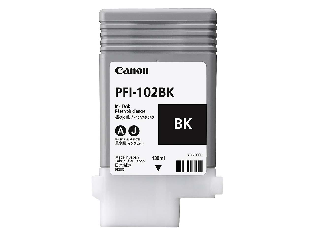 Canon Tintenpatrone PFI-102BK schwarz