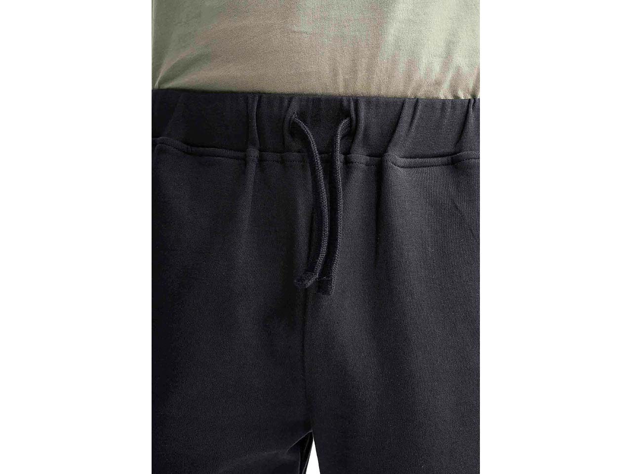 MELA Bio-Herren-Jersey-Short "KRISH" 260 g/m², schwarz, Gr. M