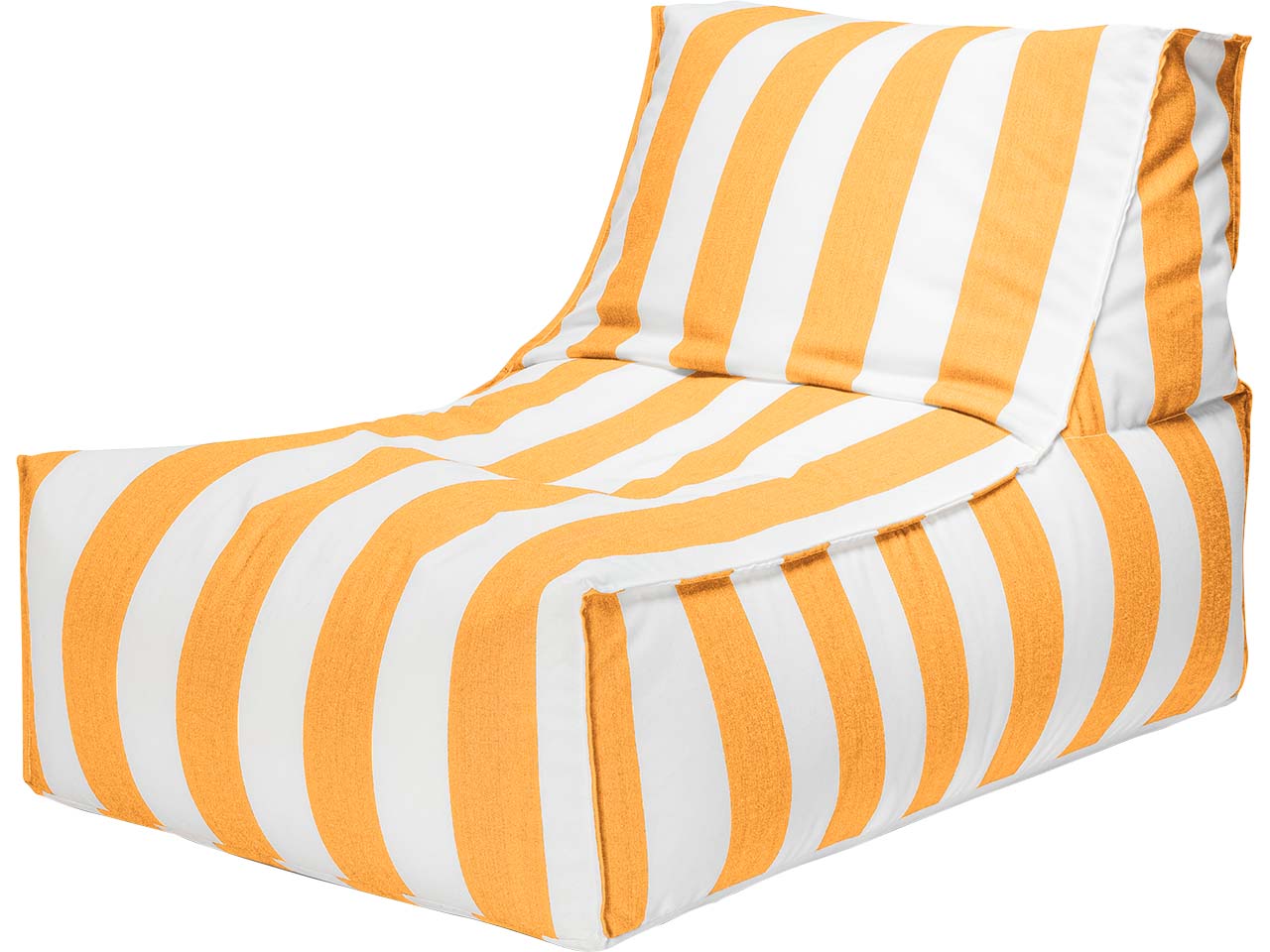 Sitzsack "Rock Santorin" outdoor, 65 x 100 x 65 cm, gelb