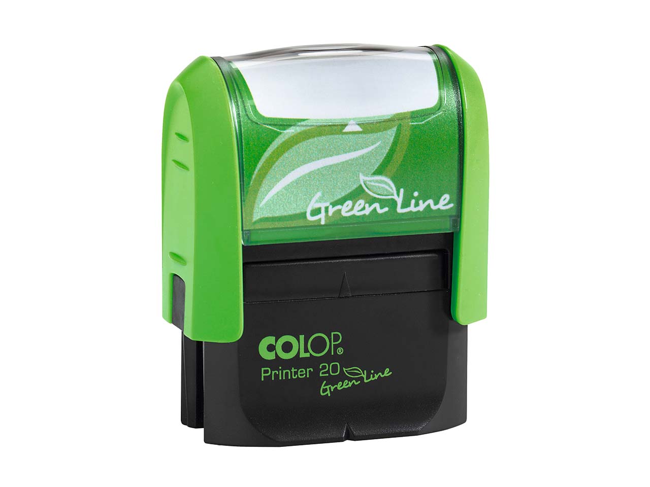 Colop "Green Line" P20 Stempel ohne Logo mit individueller Textplatte 4-zeilig