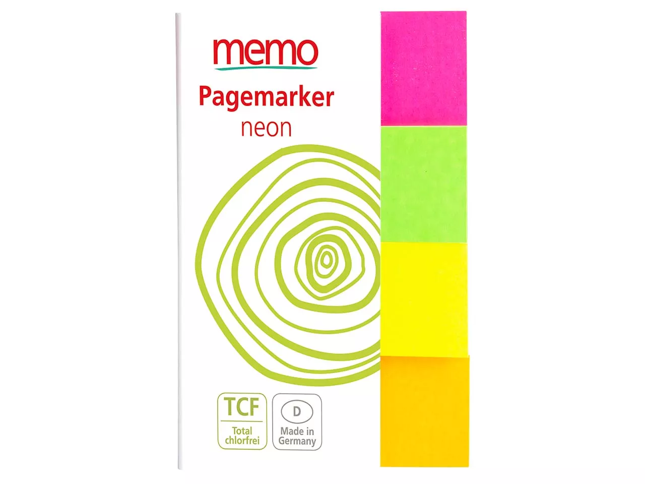 memo Haftstreifen 'Neon Marker' 4 x 20 x 50 mm