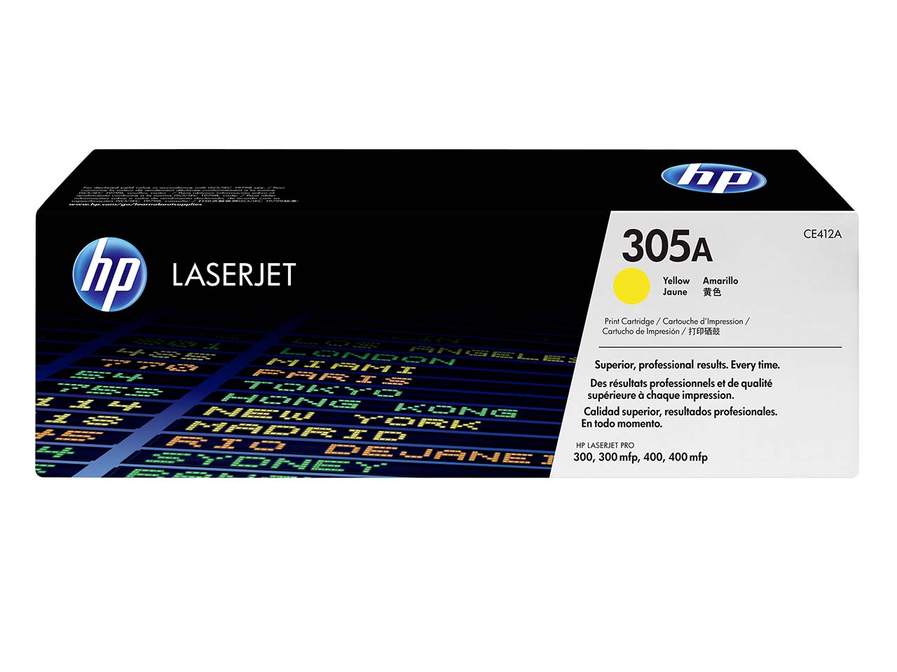 hp Druckkassette CE412A gelb