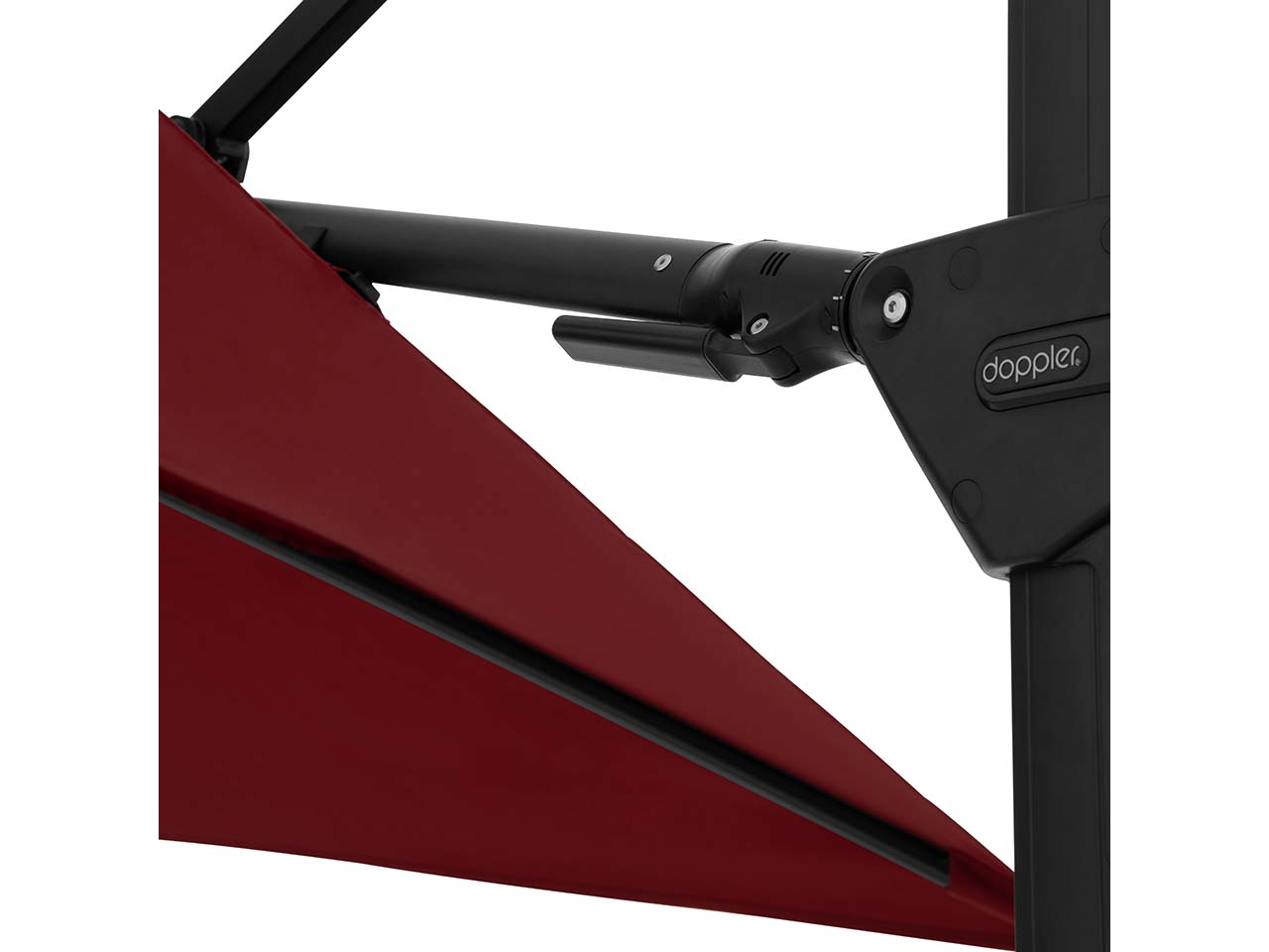doppler Pendelschirm "ACTIVE Pendel Green Edition" 240 x 135 cm, bordeaux