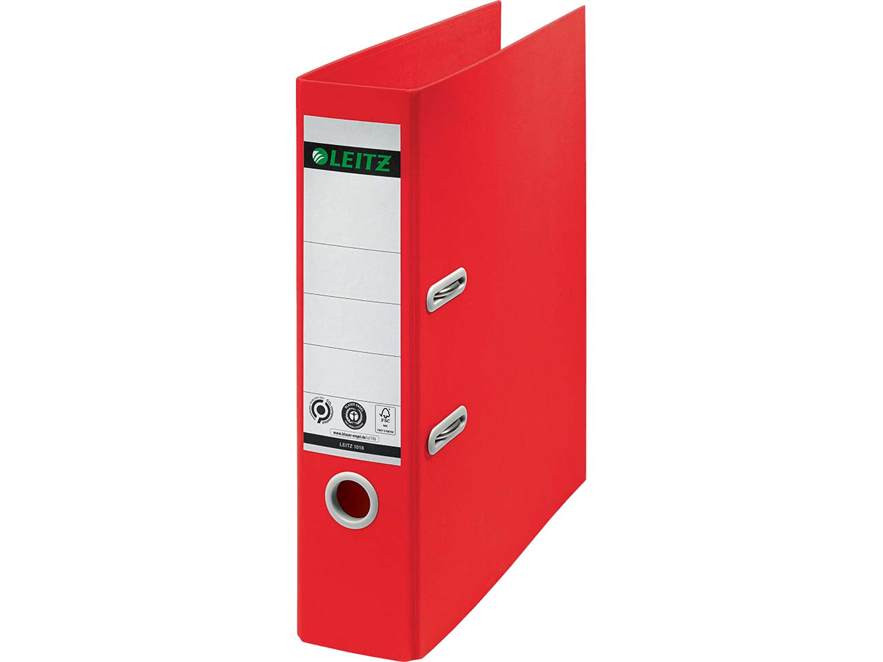 Leitz Ordner 're:cycle' Rückenbreite 8 cm rot