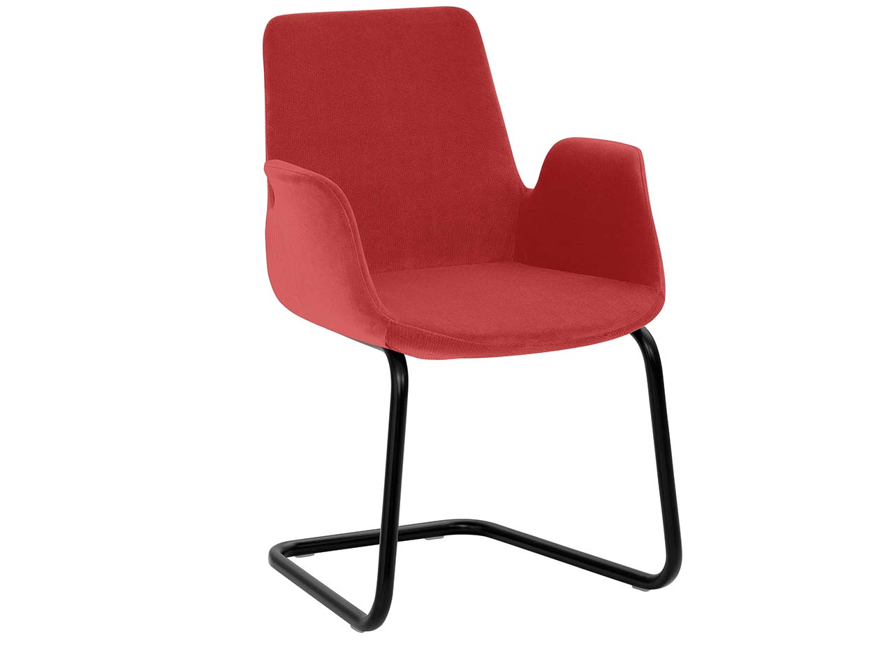 Freischwinger "2009" kirschrot