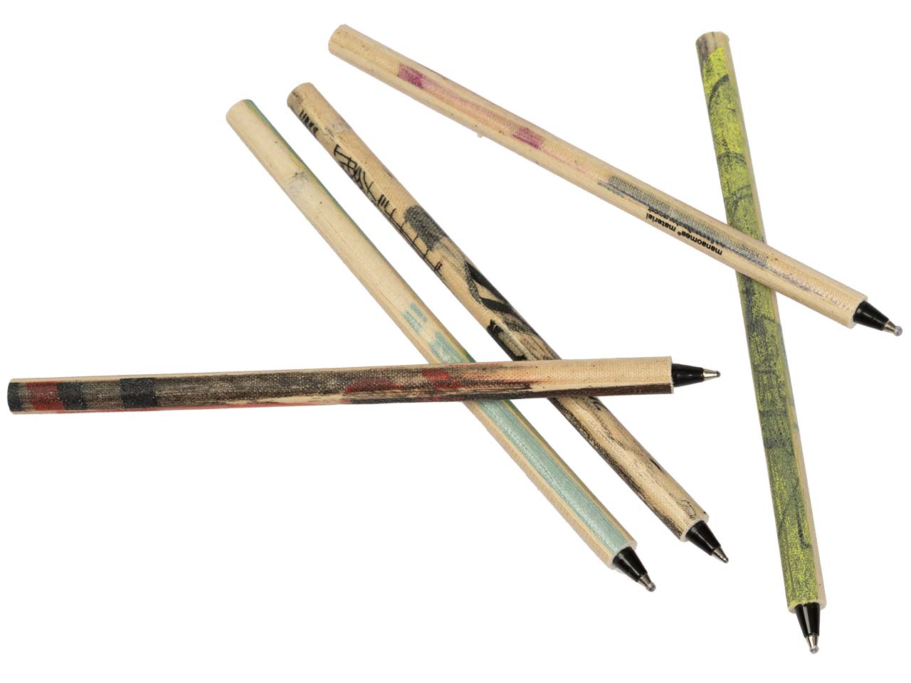 memo x manaomea Kugelschreiber 'Easy Pen' aus Baumwolltaschen