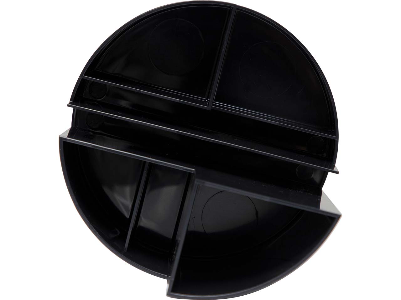 MAUL Rund-Organizer "MAULrundbox" aus Recycling-Kunststoff, schwarz