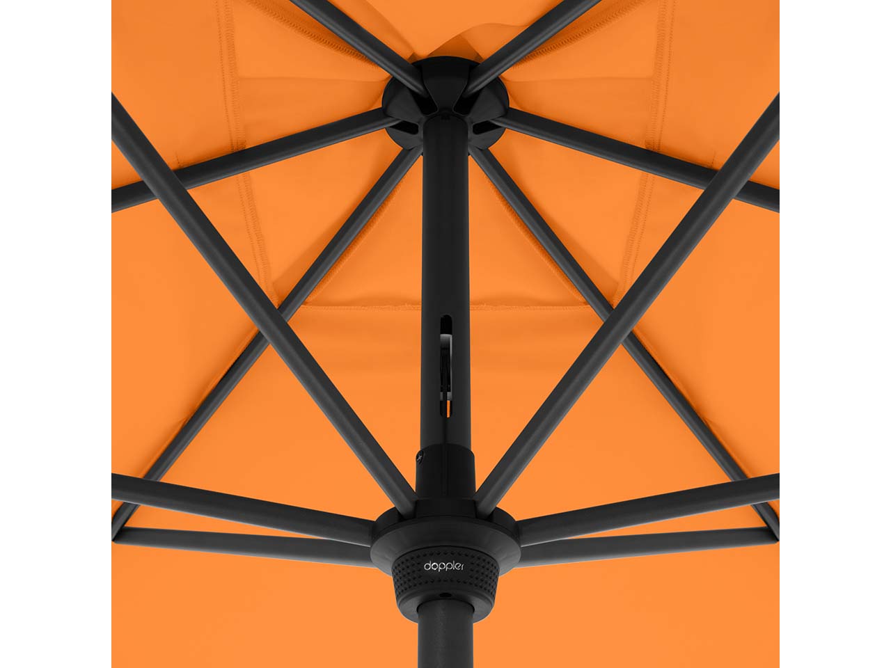 doppler Sonnenschirm "myZone Auto Tilt" Ø 305 cm, HV, orange