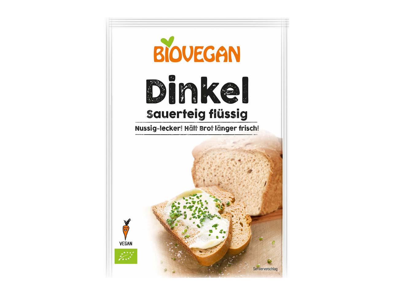 BIOVEGAN Bio-Sauerteig Dinkel flüssig, 100 g