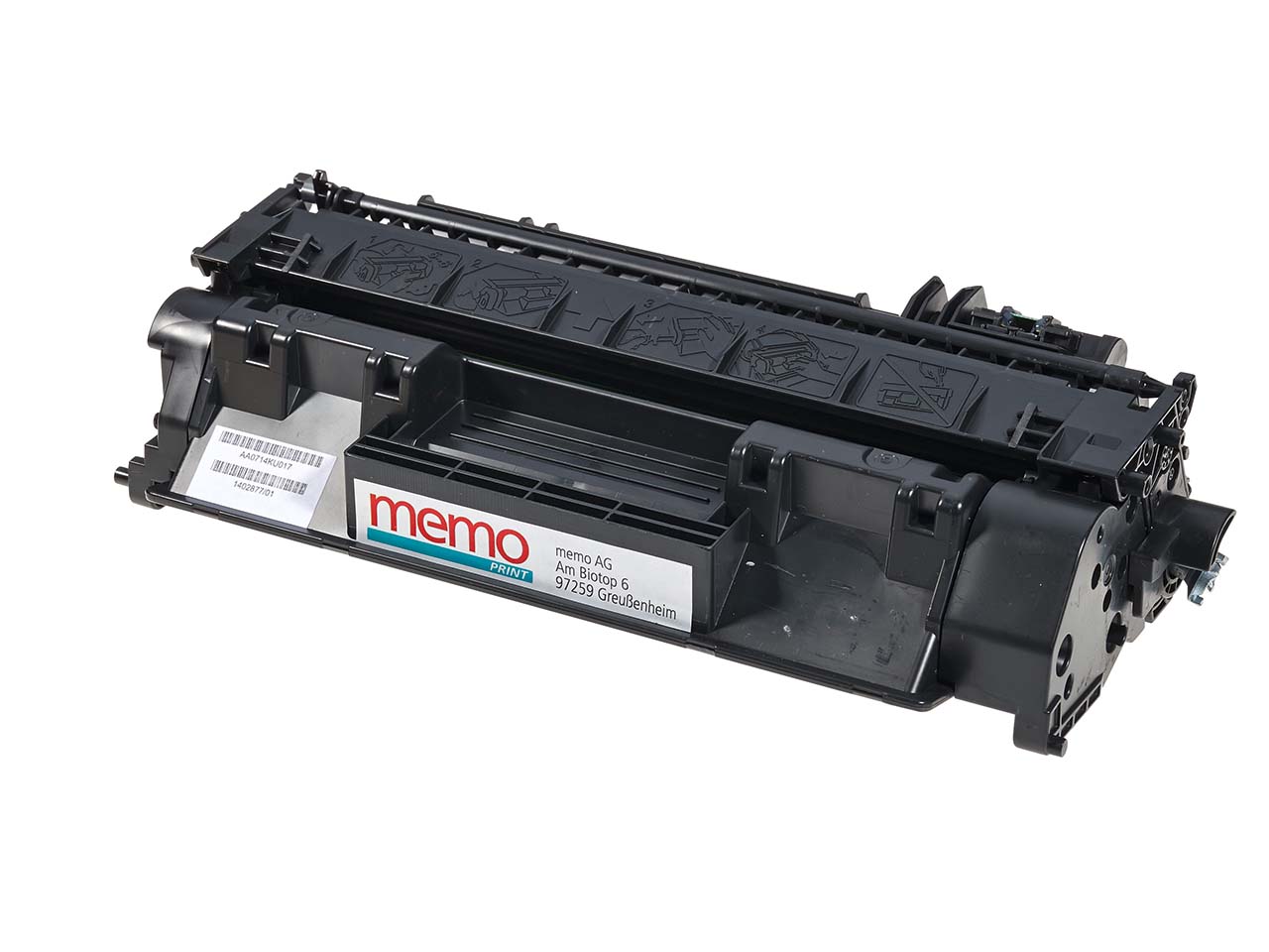 memo Druckkassette ersetzt hp CF280A schwarz