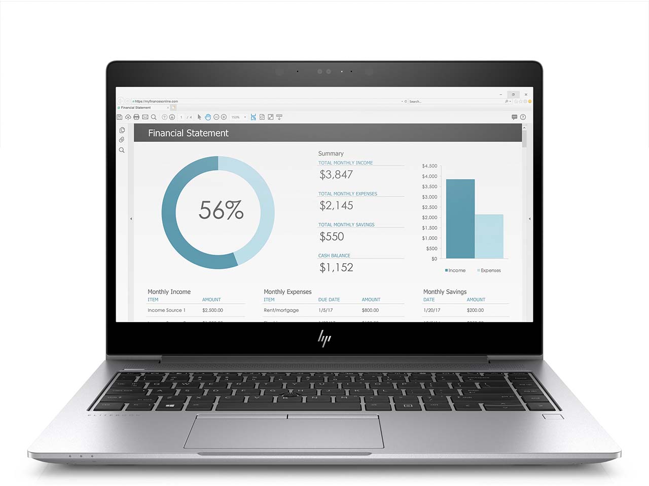 HP Laptop "ELITEBOOK 840 G5", 256GB ,16GB, refurb.,2. Wahl, si