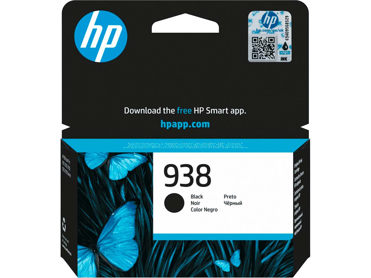 HP Tintenpatrone 4S6X8PE, Nr. 938 schwarz