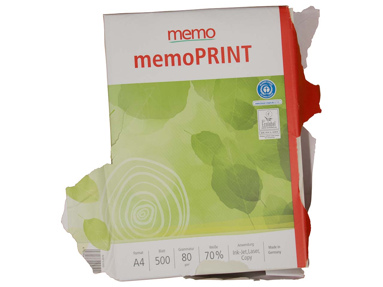 B-Ware Kopierpapier DIN A4, gemischte Ausführungen, 5 Pack, 2.500 Blatt