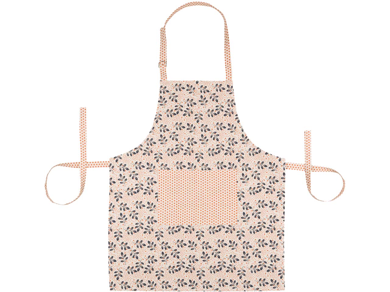 tranquillo Bio-Küchenschürze 'LEAVES', bunt