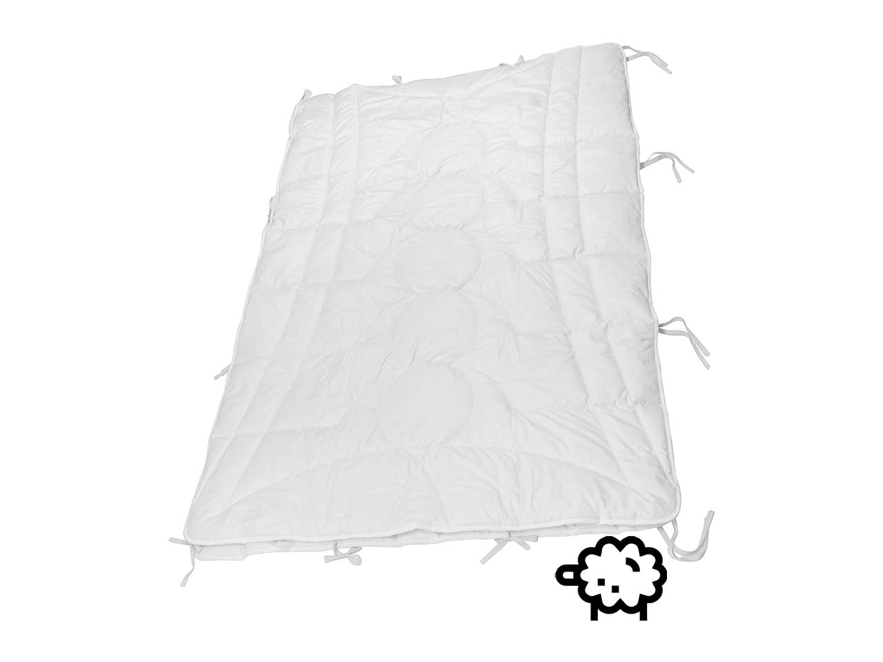 Steppdecke "Kontur 4-Jahreszeiten" 200 x 220 cm, mit Schafschurwollfüllung 1.320 + 1.760 g