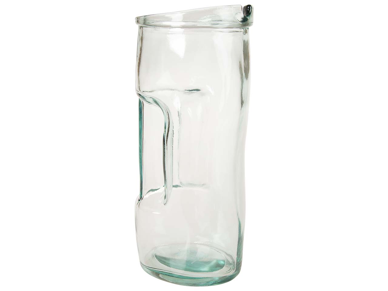 Karaffe "Juego" aus Recyclingglas 1,35 l