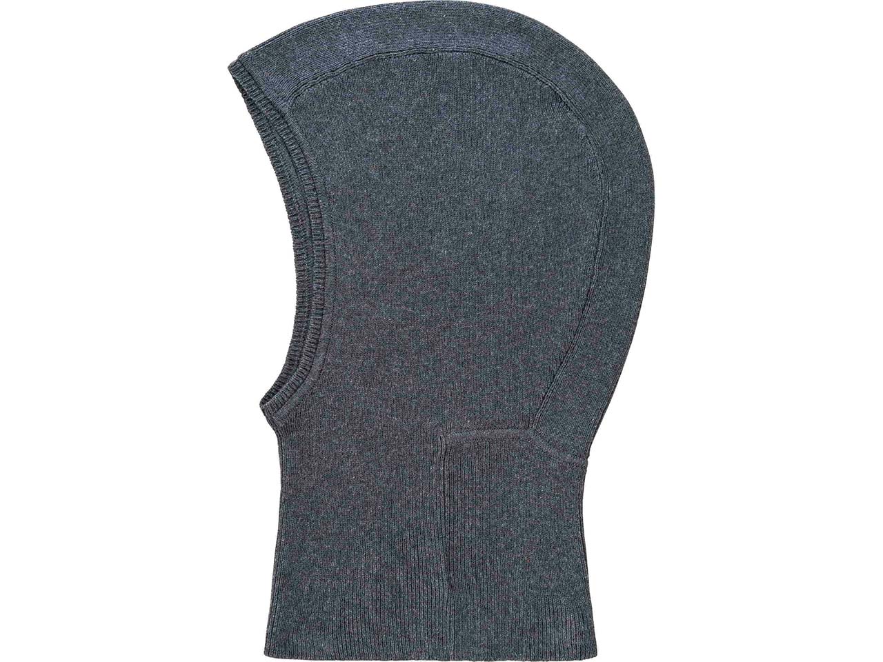 MELA Bio-Feinstrick-Sturmhaube 'CHARVI', anthrazit melange, onesize