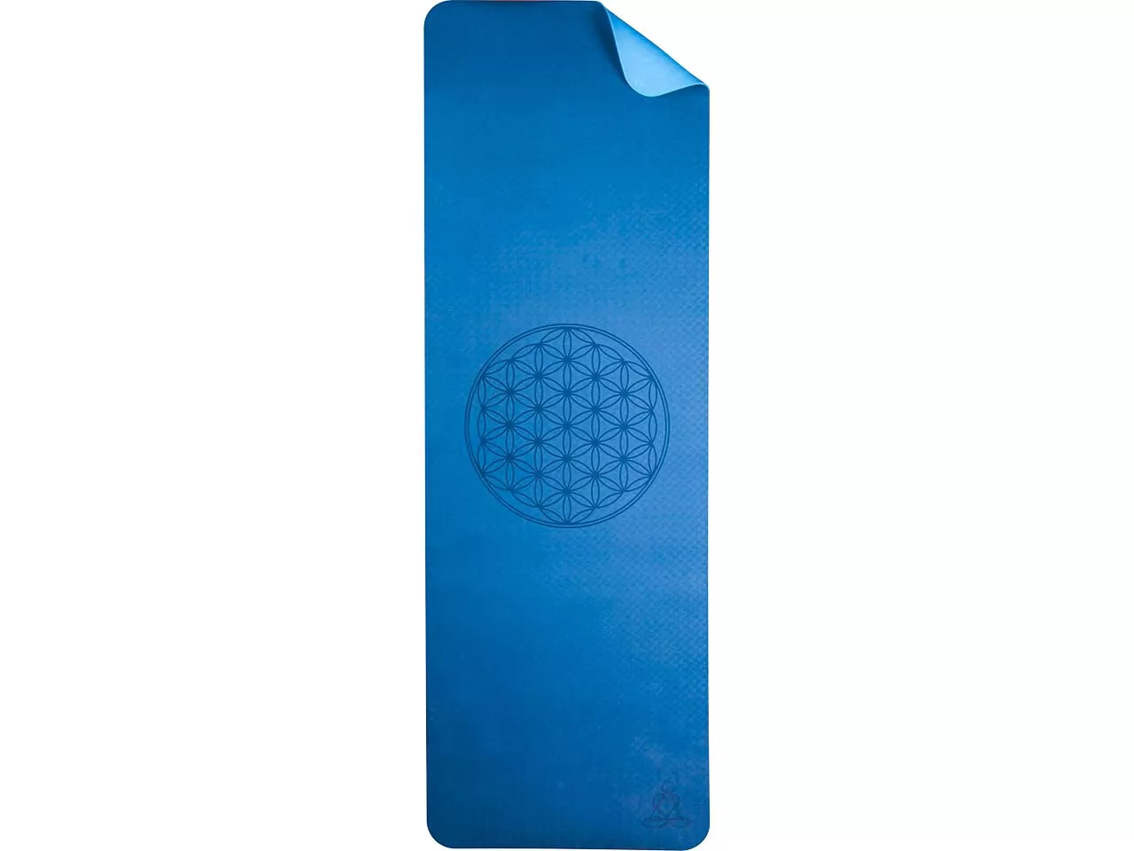 BERK Yogamatte aus TPE, 182 x 61 cm, blau