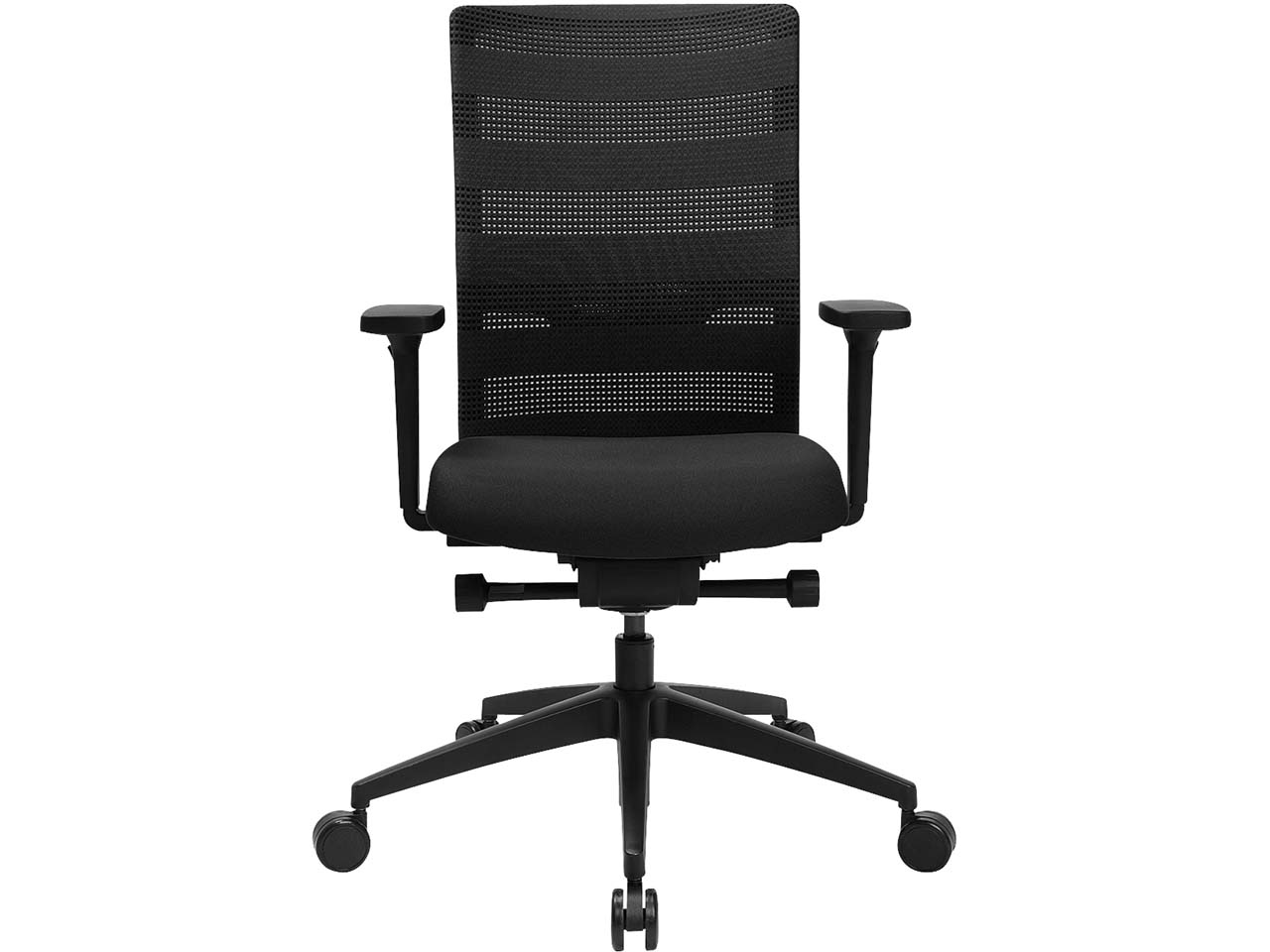 Topstar Bürodrehstuhl "Sitness AirWork" mit Armlehnen, schwarz, B-Ware, Zustand sehr gut