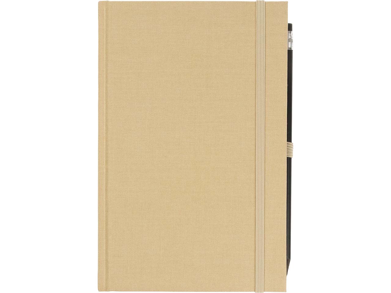 memo Skizzenbuch Leinen A5, (B 130 X H 202 mm) beige, 176 Seiten, Zeichenband, blanko