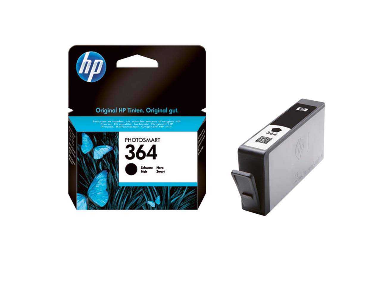 hp Tintenpatrone CB316EE, Nr. 364 schwarz