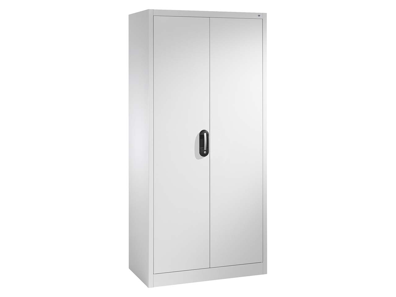 Flügeltürenschrank lichtgrau/lichtgrau (BxTxH) 93x40x195cm