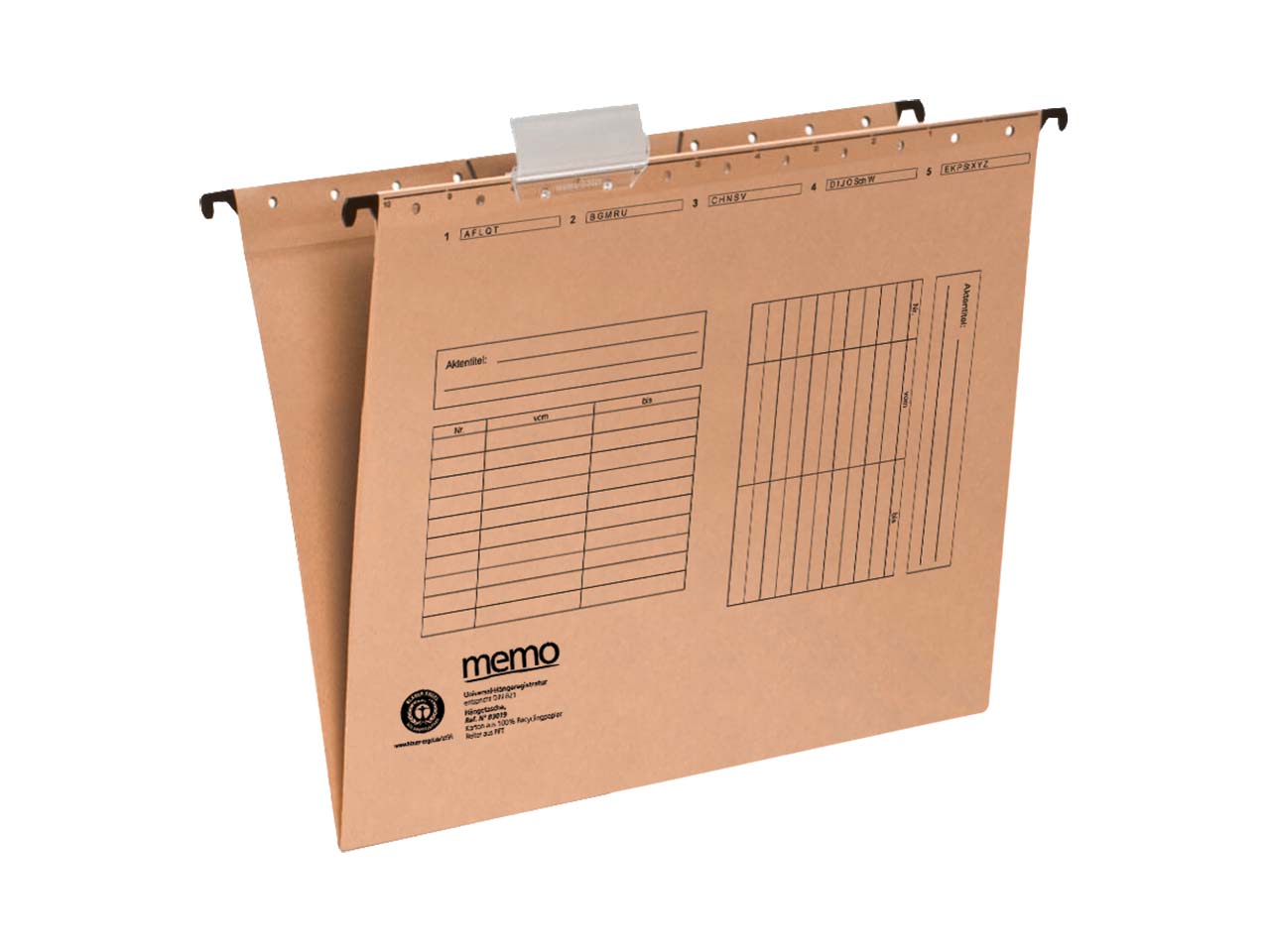 25 memo Hängemappe