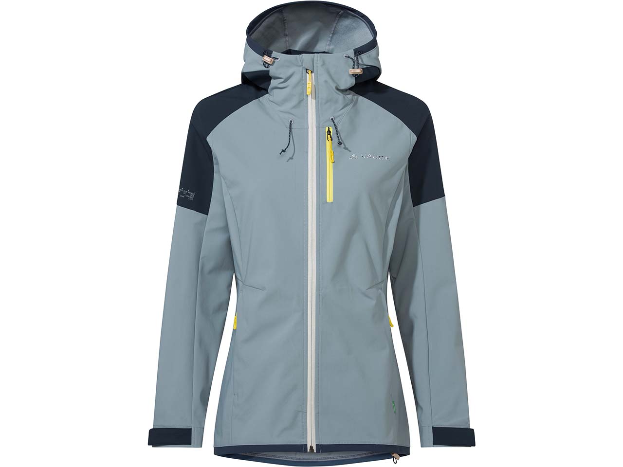 VAUDE Damen-Sturm-Jacke "Elope" mit Brusttasche, nordic blue, Gr. 36