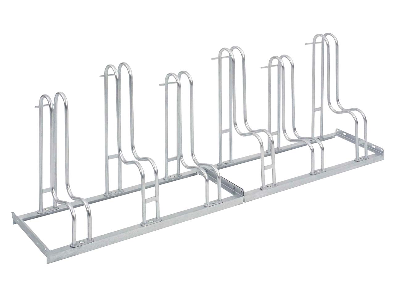 Fahrradständer "Standparker 4000" verzinkt, 2 Einstellplätze (einseitig)