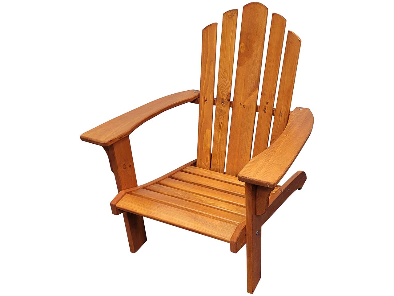 Deckchair, honigbraun lackiert